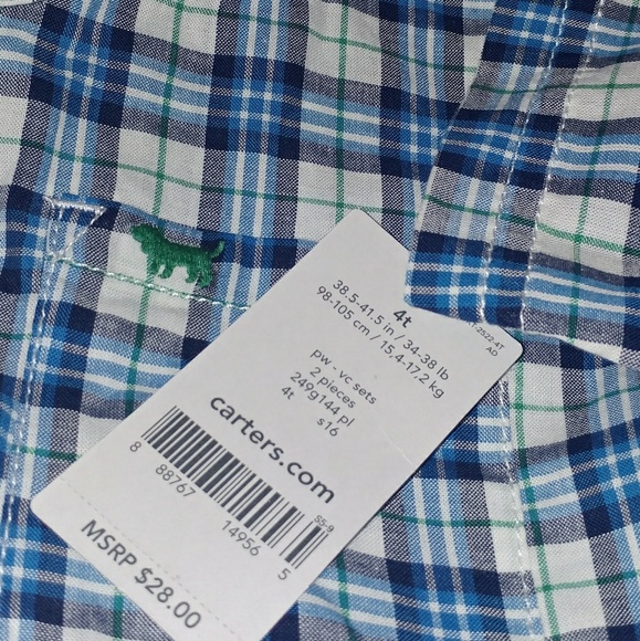 Boys 4t lot Carter's outfit and fruit of the loom - Picture 2 of 3